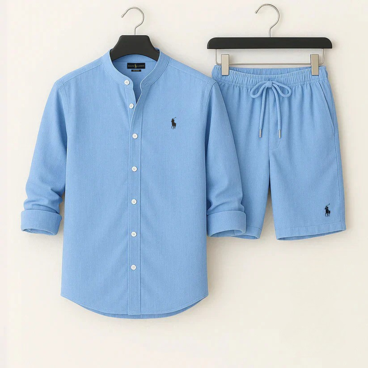 RL Summer Shirt & Shorts Set - Clearance Sale