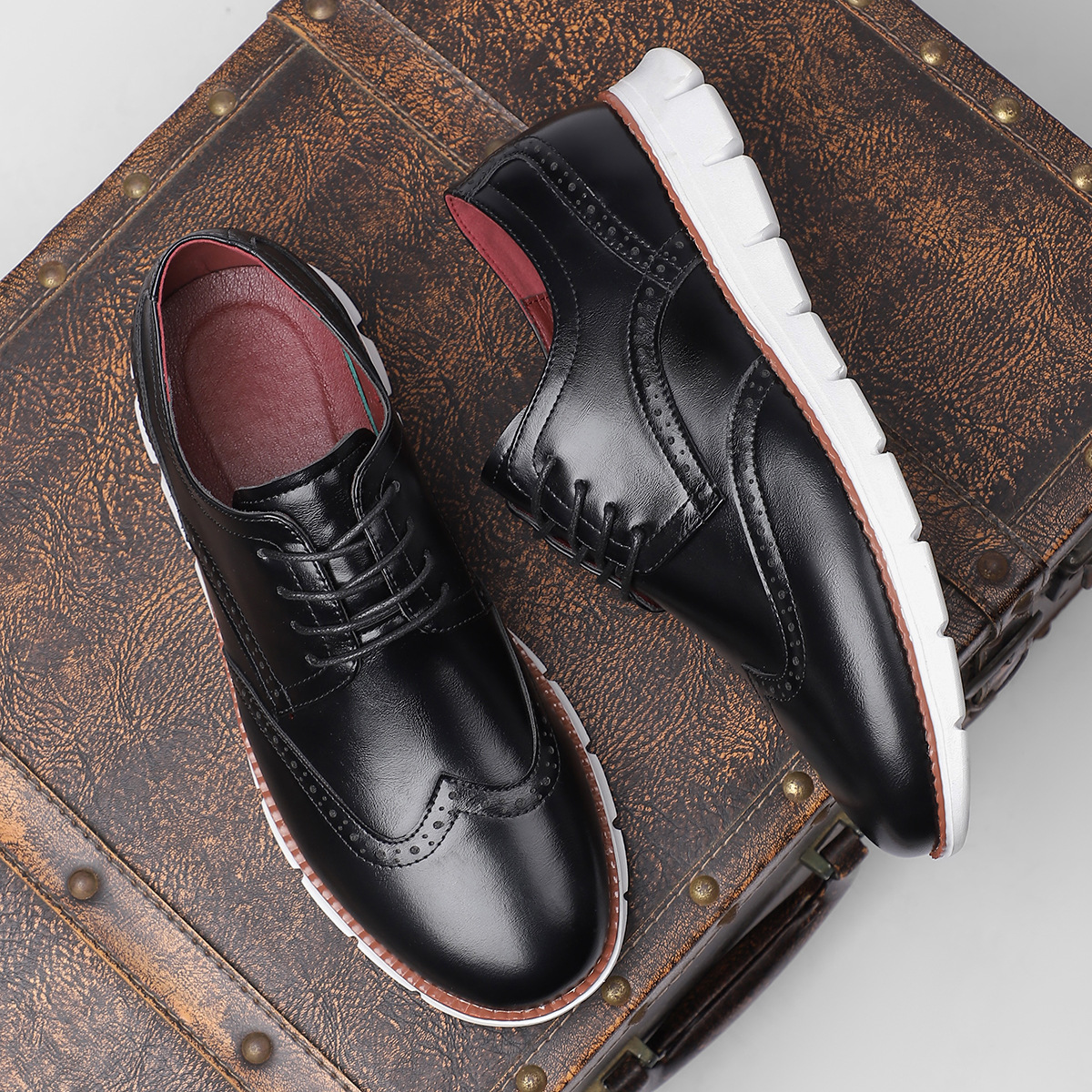 Cristiano Genuine Leather Sneakers