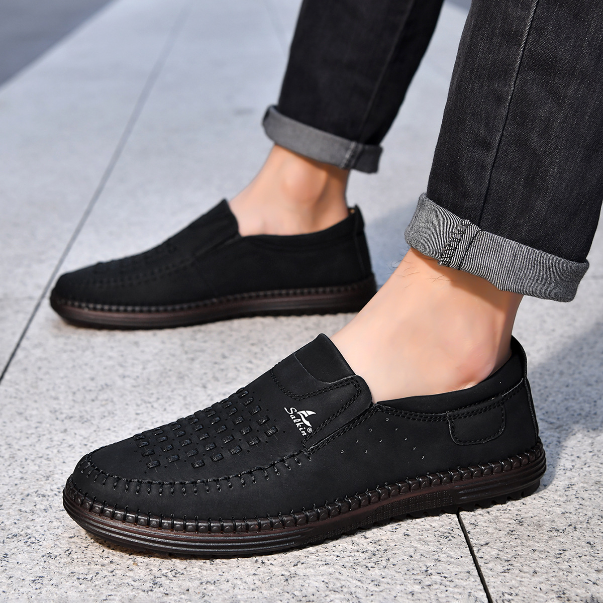 Porter Genuine Leather Loafers