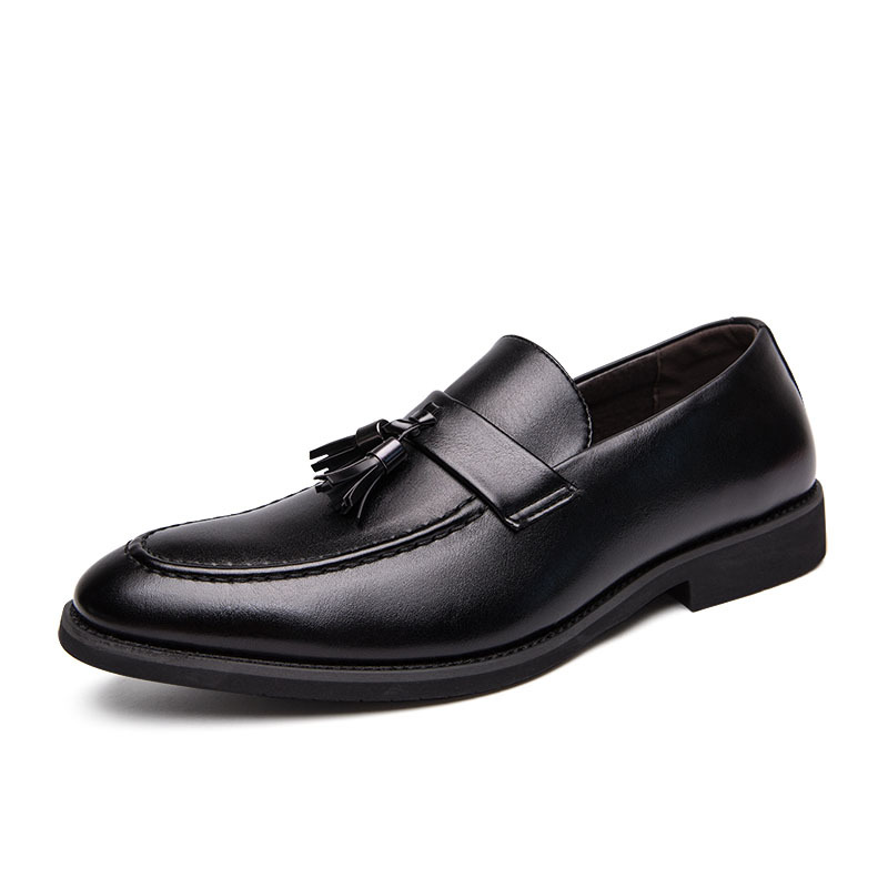 Mocasines de piel con borlas Bristol