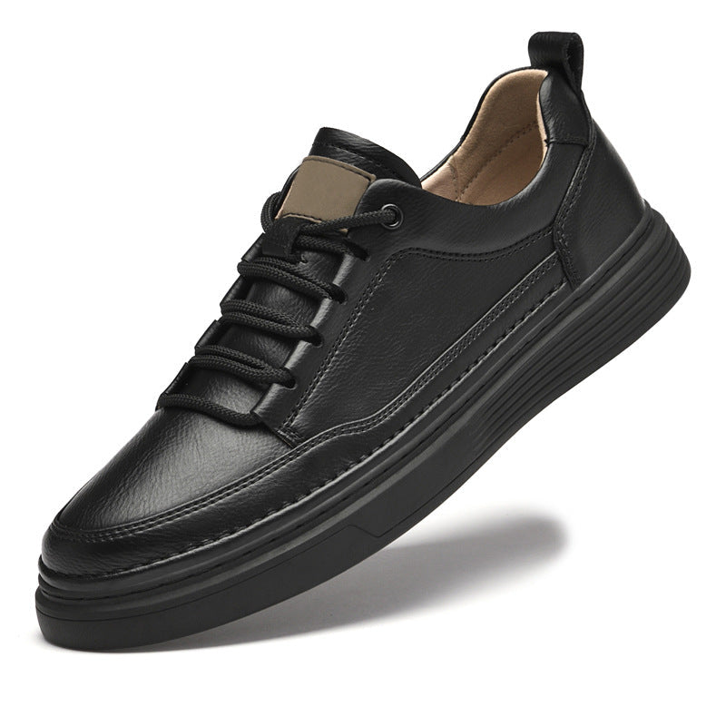 Zapatillas de cuero genuino Roma Italiana