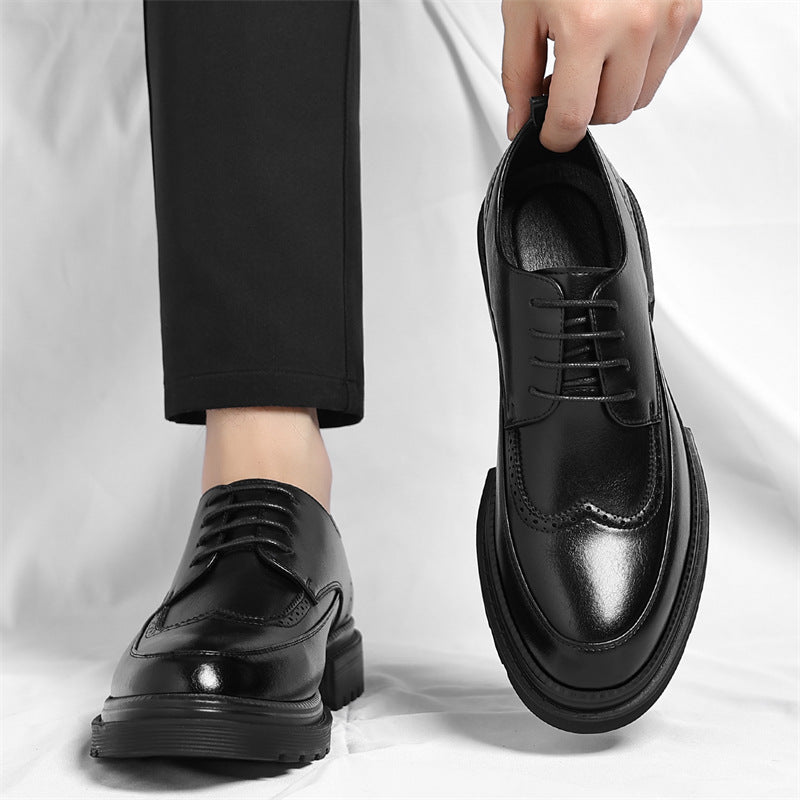 Zapatos de vestir de piel auténtica Belluno