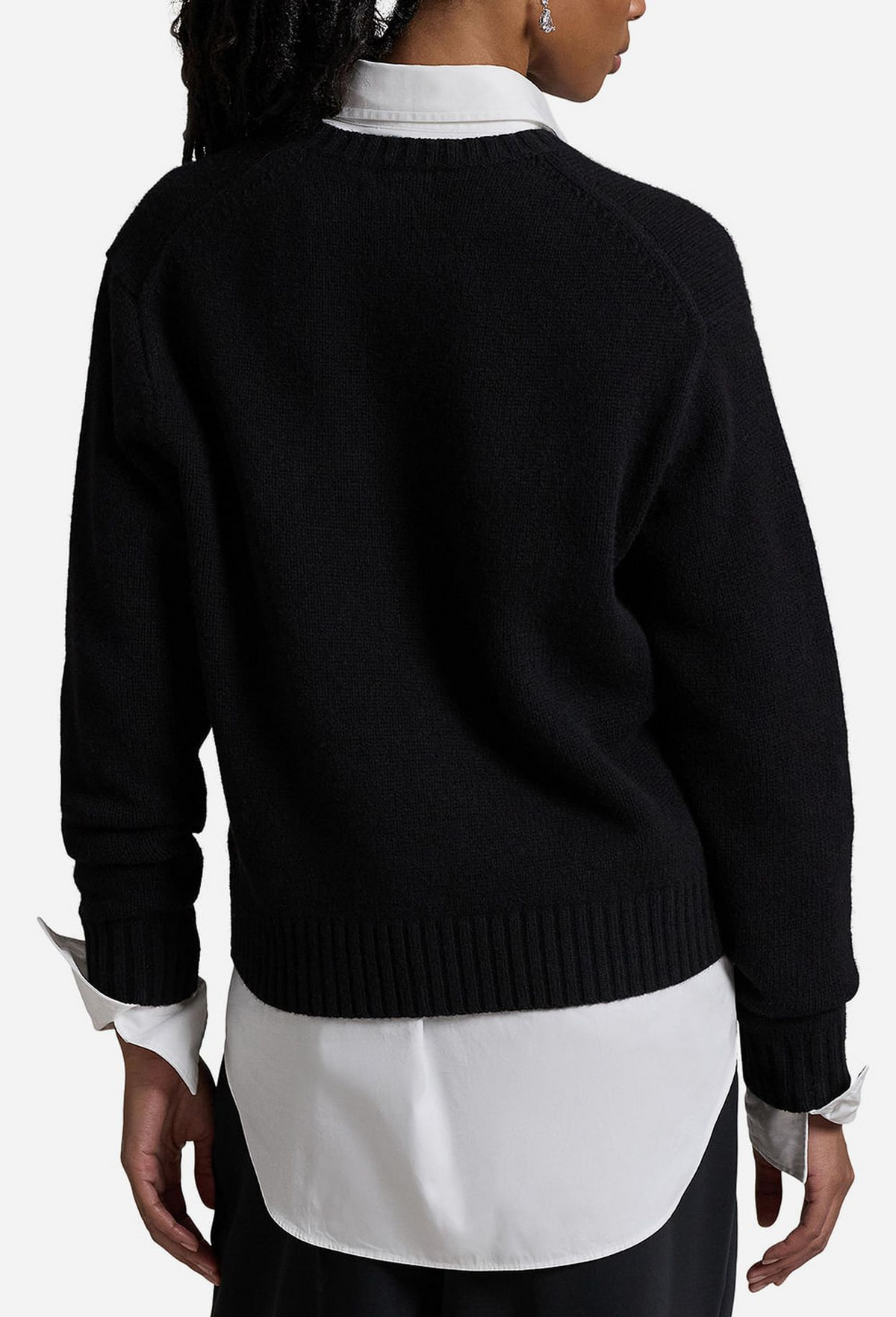 RL Sweater | Black Polo Bear