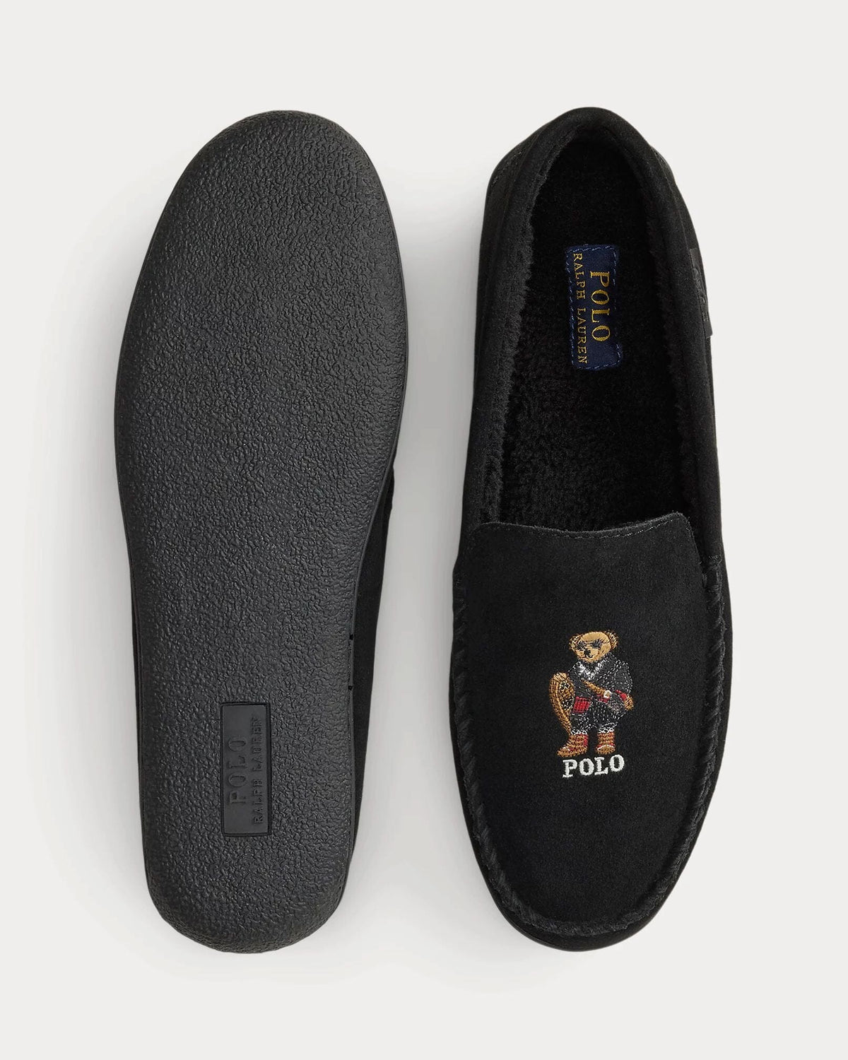 RL Brenan Polo Bear Suede Loafer