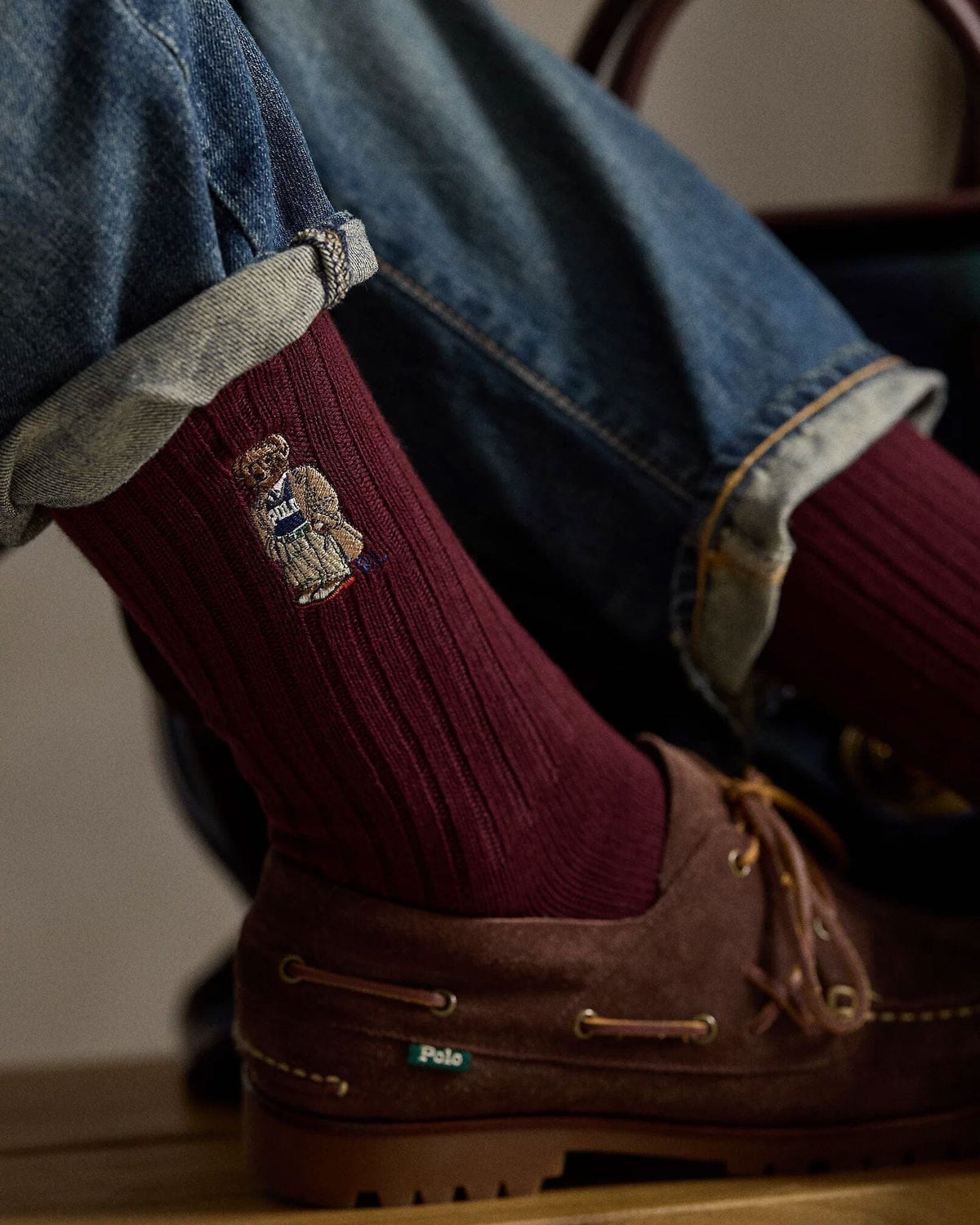 RL Polo Bear Crew Socks 3-Gift Set