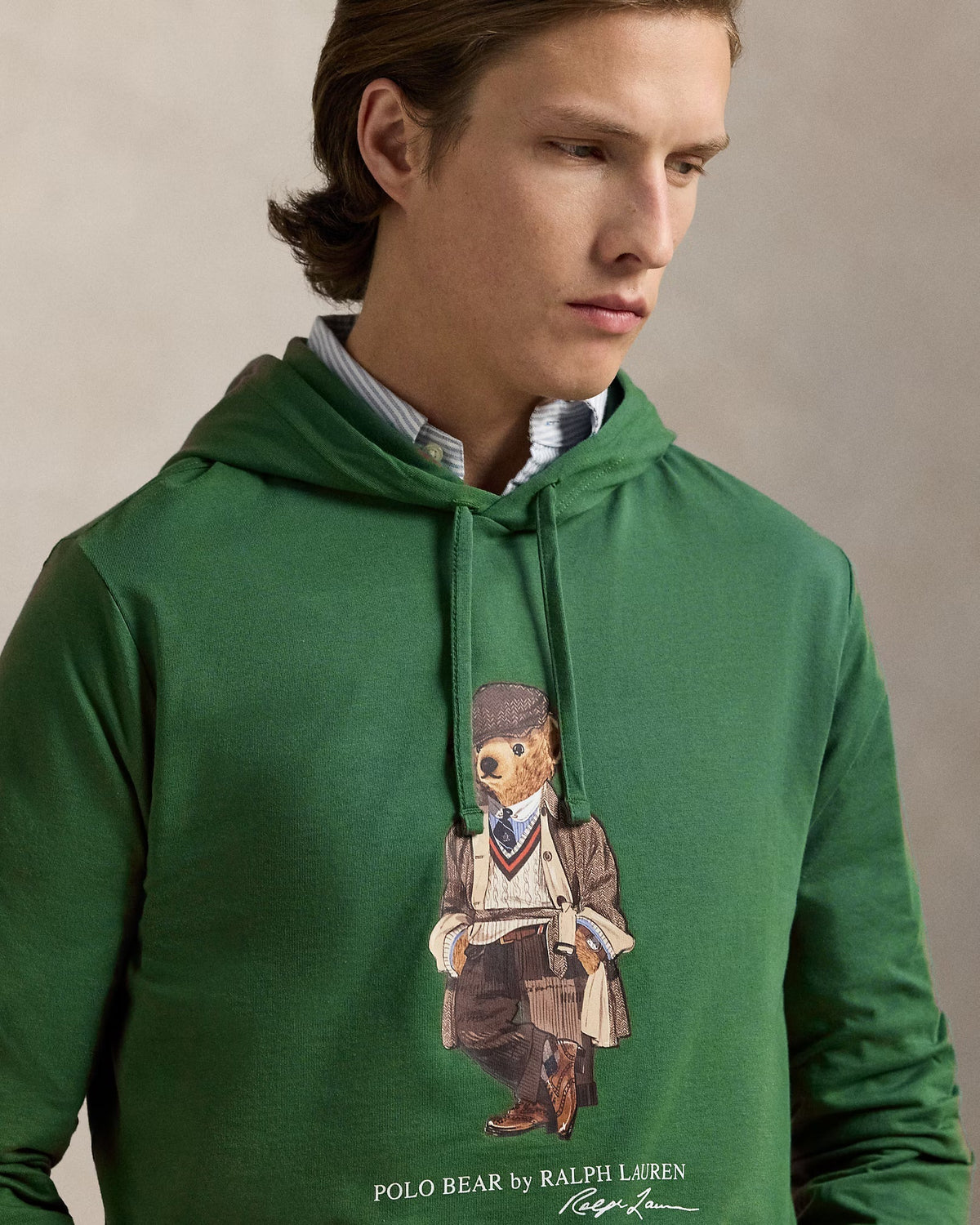 RL Polo Bear Jersey Hoodie T-Shirt