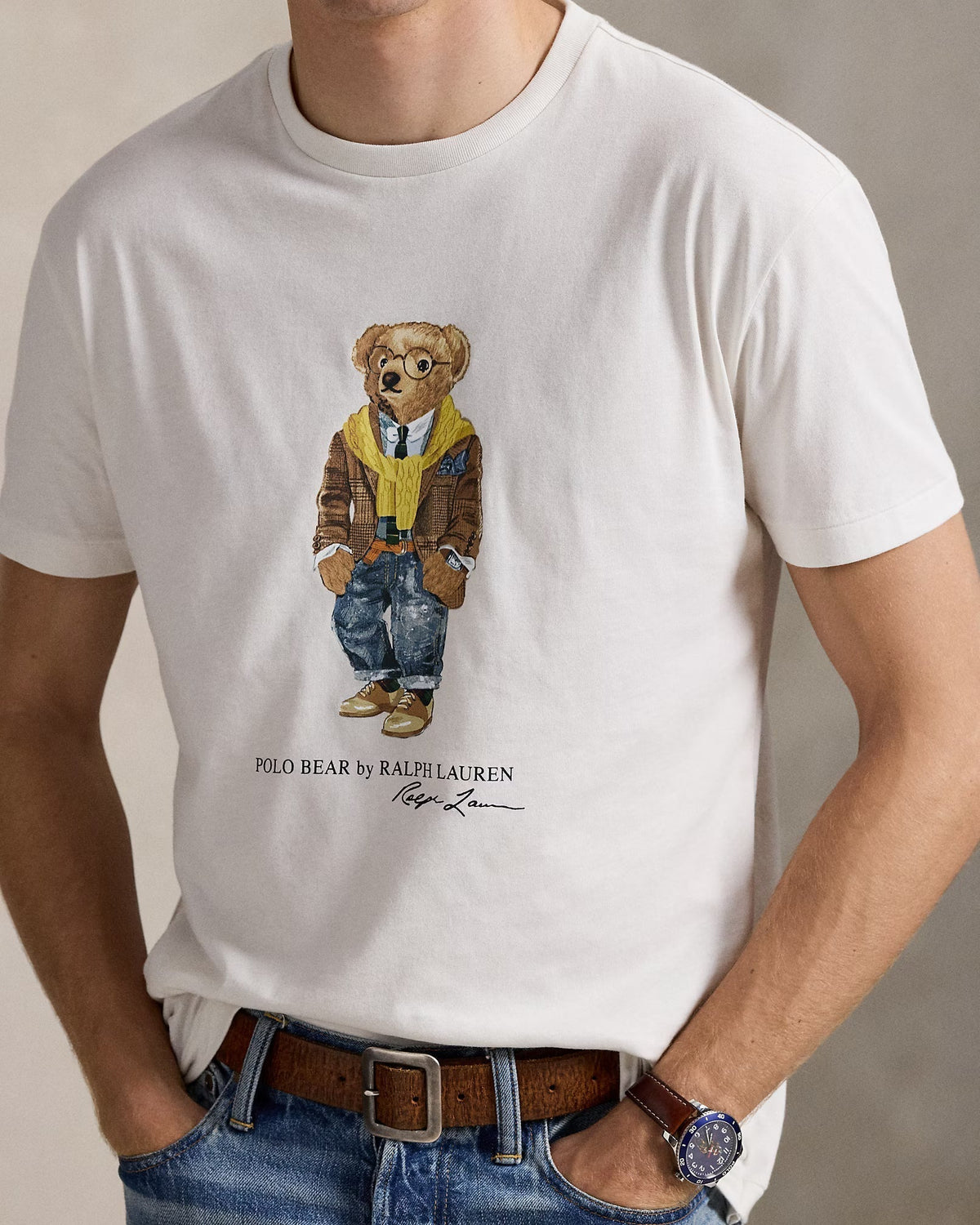 RL Polo Bear Jersey T-Shirt Classic Fit