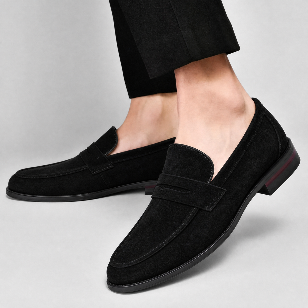 Lukas Suede Penny Loafers