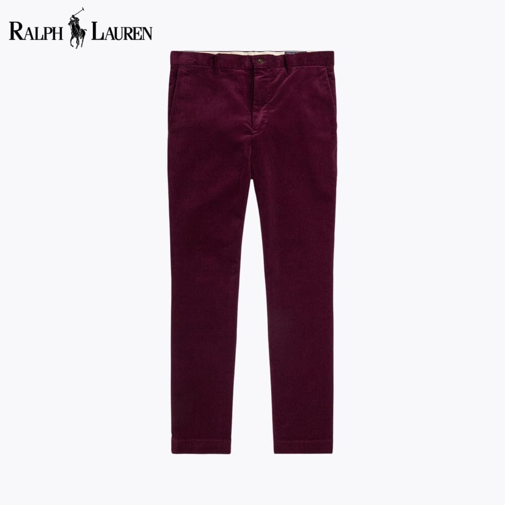 Pantalón de pana elástica RL Andover corte entallado