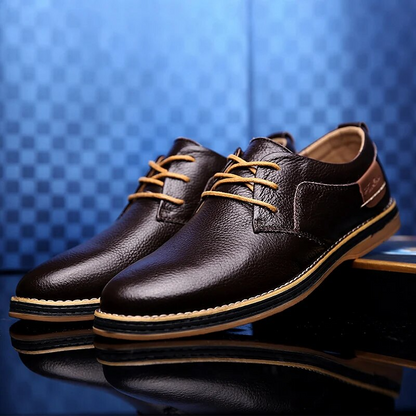 Zapatos de cuero genuino Lucas Wellington