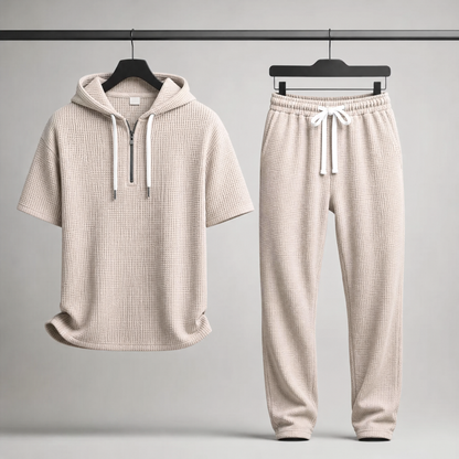 Marco Waffle-Knit Set