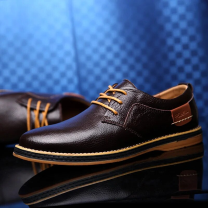 Zapatos de cuero genuino Lucas Wellington