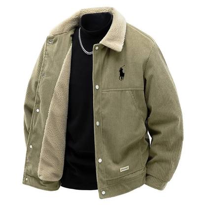 RL Premium Corduroy Sherpa Lined Jacket - Clearance Sale