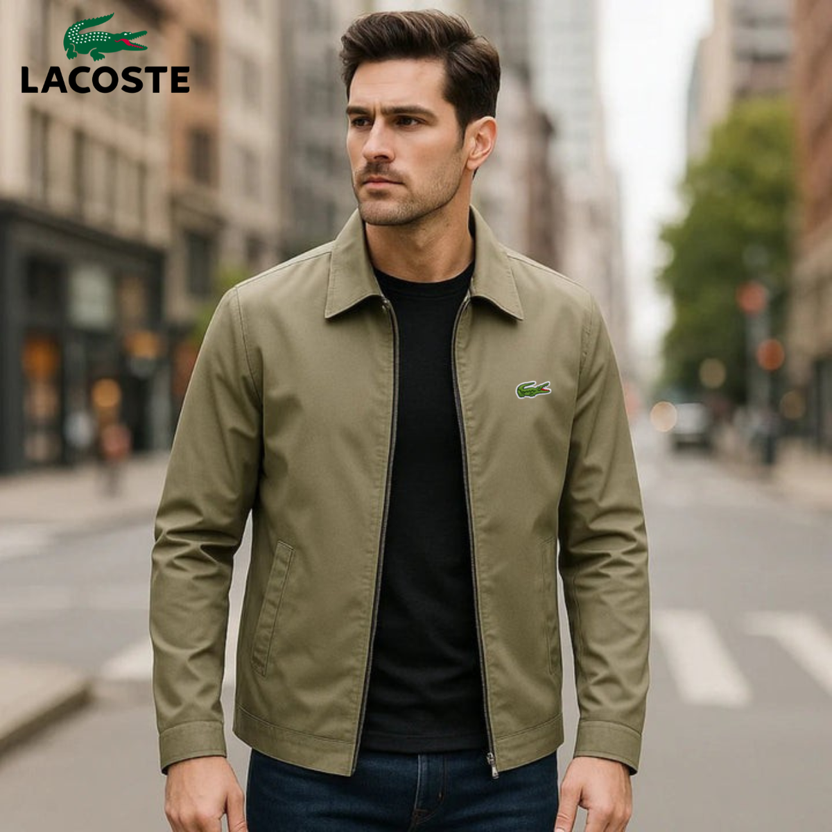 LC Elegant Jacket with Zip - CLEARANCE SALE