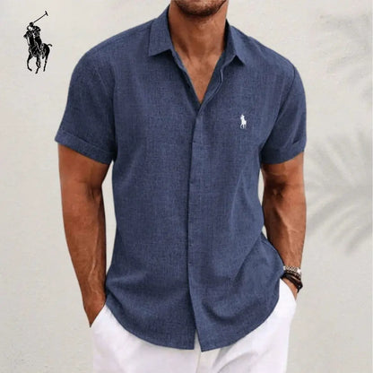 RL Elegant Linen Cotton Shirt