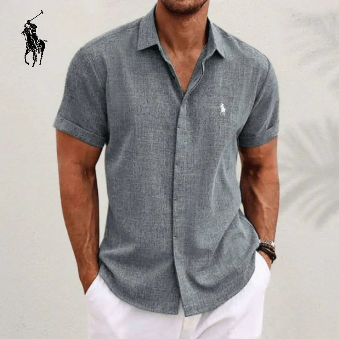RL Elegant Linen Cotton Shirt