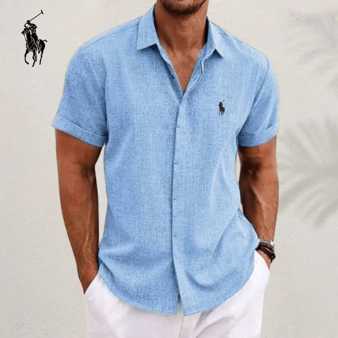 RL Elegant Linen Cotton Shirt