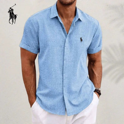 RL Elegant Linen Cotton Shirt
