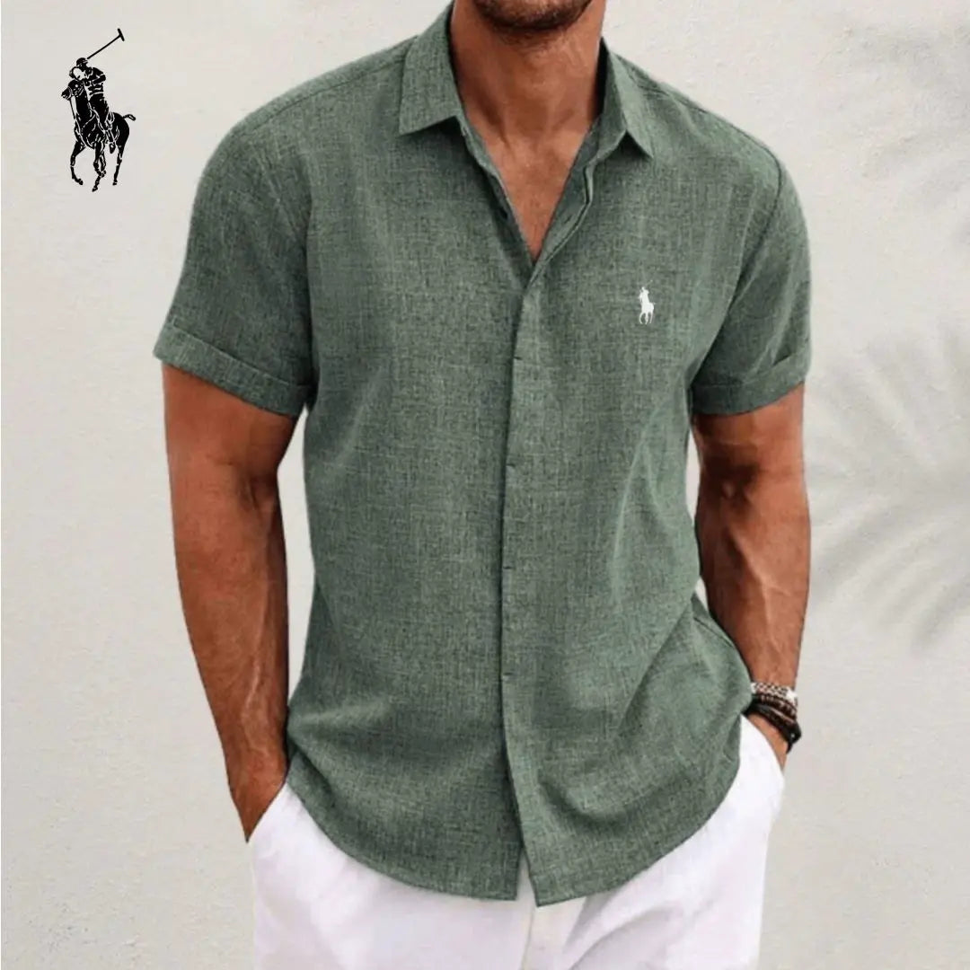RL Elegant Linen Cotton Shirt