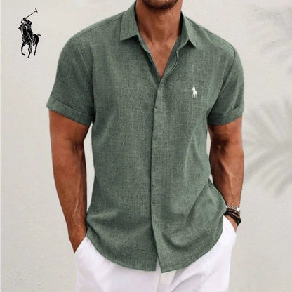 RL Elegant Linen Cotton Shirt