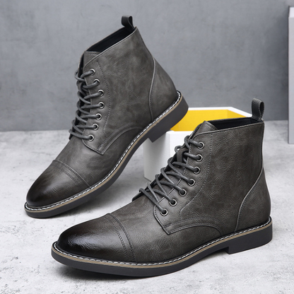 Botas de piel auténtica Bradford