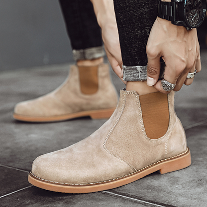 Montaro Suede Chelsea Boots