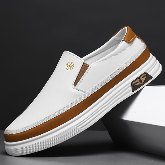 Zapatillas de piel Emporio