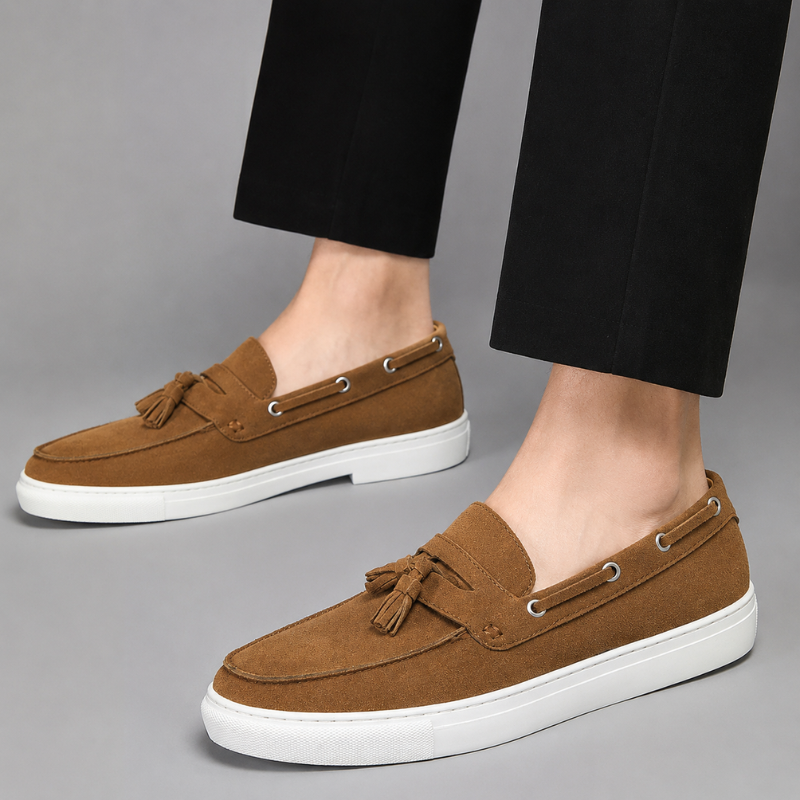 Mayfair Suede Tassel Loafers