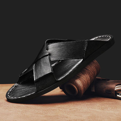 Sandalias de piel auténtica Enzo Italiana