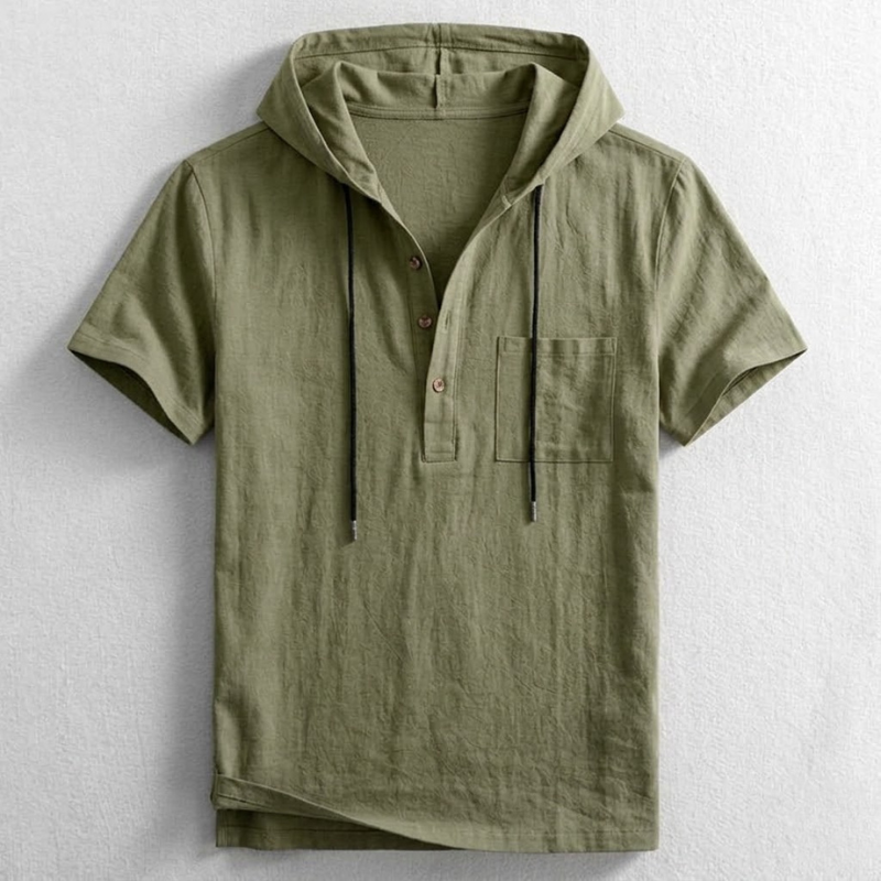 Hudson Hooded Henley