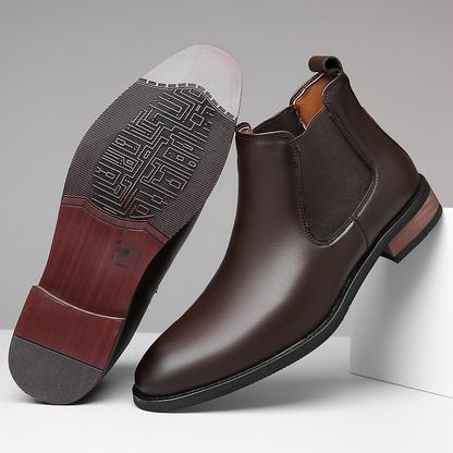 Harrison Leather Chelsea Boots