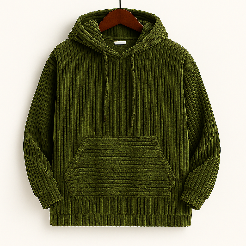 Sudadera con capucha de pana Boston