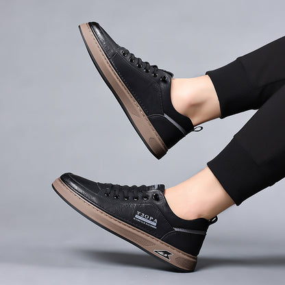 Santini Genuine Leather Sneakers