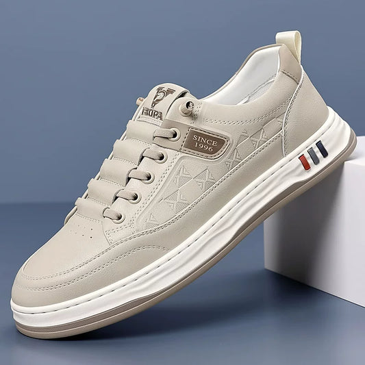 Zapatillas de piel auténtica Montelli