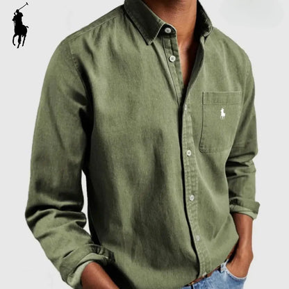 Camisa Oxford Casual Premium RL