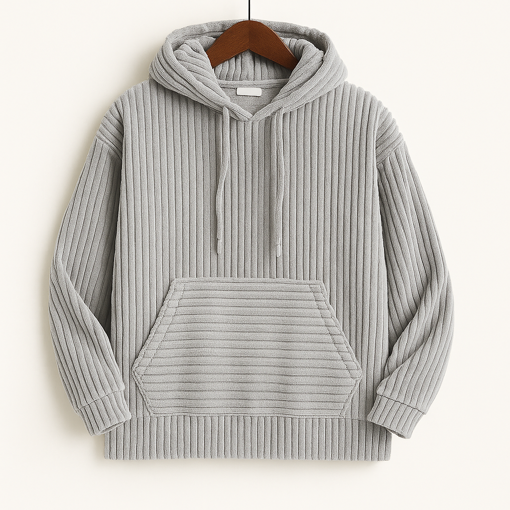 Sudadera con capucha de pana Boston