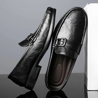 Luciano Italian Leather Loafers