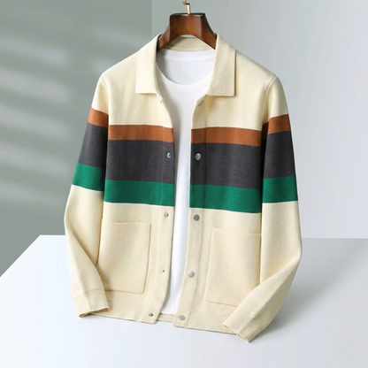 Mosaic Cashmere Cardigan