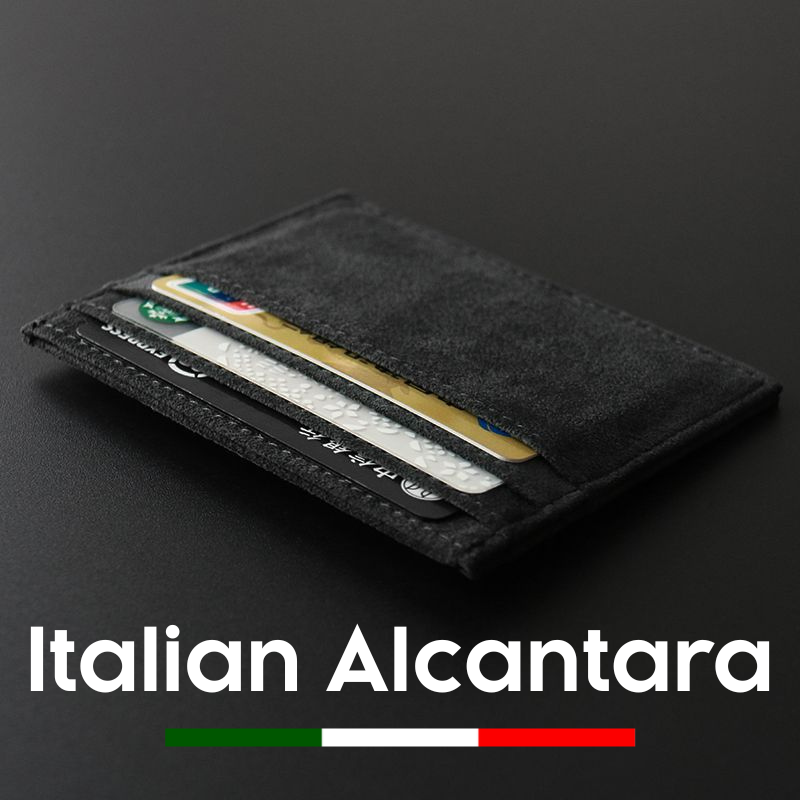 Cavallo Italian Alcantara Wallet