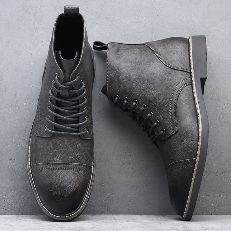 Botas de piel auténtica Bradford