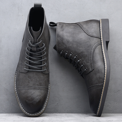 Botas de piel auténtica Bradford