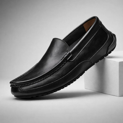 Veneto Italian Leather Loafers