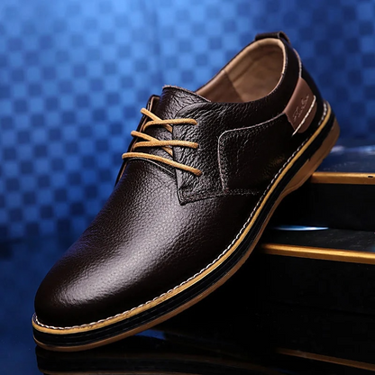 Zapatos de cuero genuino Lucas Wellington
