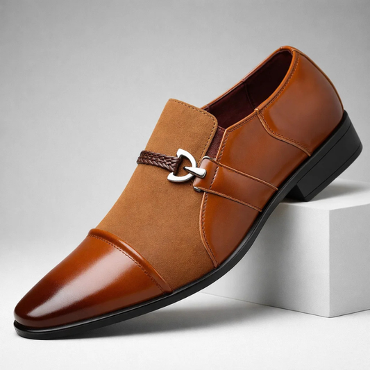 Mocasines de piel auténtica Nardo
