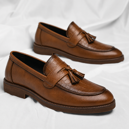 Siena Leather Tassel Loafers