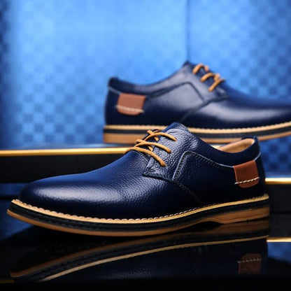 Zapatos de cuero genuino Lucas Wellington