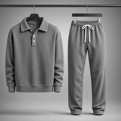 Porter Waffle-Knit Set