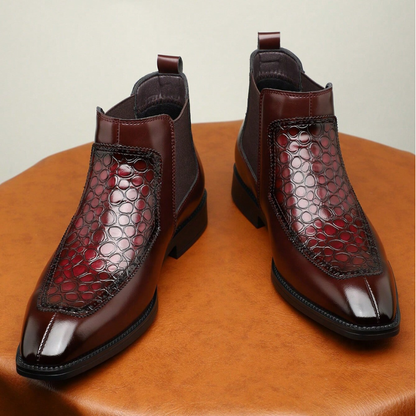 Beaumont Leather Chelsea Boots