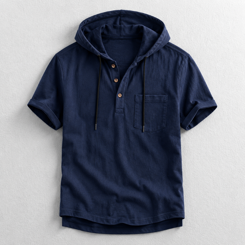 Hudson Hooded Henley