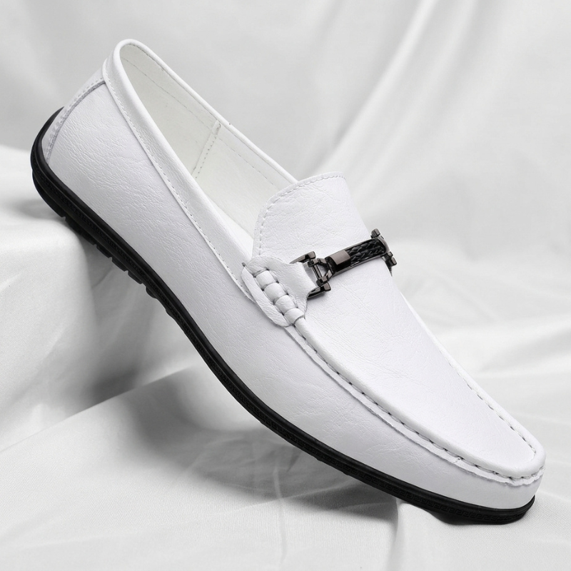 Mocasines de piel auténtica Belluno